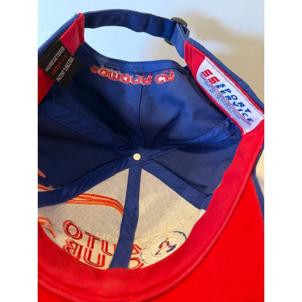Vintage 2002 NHRA Auto Club Finals Pomona CA Powerade Drag‎ Racing Hat Blue Red